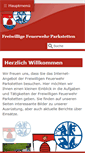 Mobile Screenshot of feuerwehr-parkstetten.de